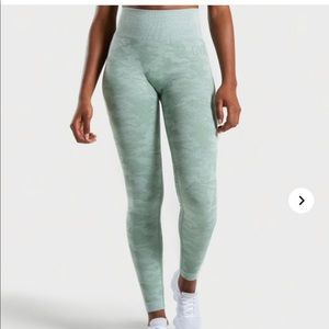 Gymshark Green Camo leggings
